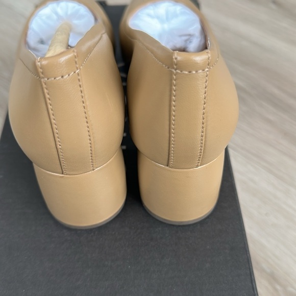 Vionic Tan Block Heel Shoes Vionic Carmel Women's Heels Carmel Nappa Size - Picture 9 of 10